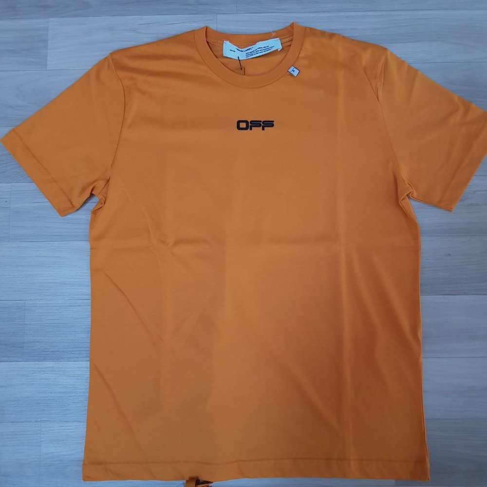 Off-White Caravaggio Painting Orange T-Shirt